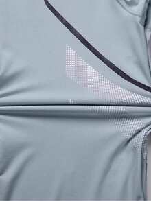 Gym Clothes Workout Shorts And Short Sleeve T-Shirt  For Men Running Dry Fit Athletic Outfits Sets, Suitable For Running, Cycling, Fitness - 灰黑白 - 查看 5