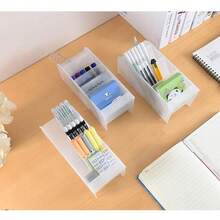 Kinkete Stationery Storage Boxes - Transparency - View 9