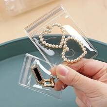 20Piece 2.75"*3.93" Premium Transparent Anti-Oxidation Jewelry Bag - Self-Sealing Zipper Bag For Convenient Jewelry Storage - Durable, Protective And Reusable Jewelry Preservation Solution