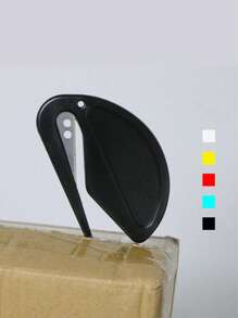 1pc/5pcs Utility Knives, X-Acto Knives, Small Courier Knives, Mini Unboxing Knives, Student Paper Cutting Knives, Letter Opener Knives, Portable Pocket Knives, Rubber Band Remover Hooks. Back To School Stationery Knives.