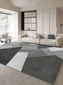 سجادة منزلية زخرفية ذات طراز أنيق فاخر، مصنوعة من مواد البلاش المخملي القصير المرصع باللؤلؤ، تستخدم في غرفة المعيشة والأريكة وغرفة النوم وأمام السرير وغرفة الطعام/المطبخ والمكتب وممر الدخول والنزهات الخارجية والبطانيات التخييم ، مضادة لالانزلاق