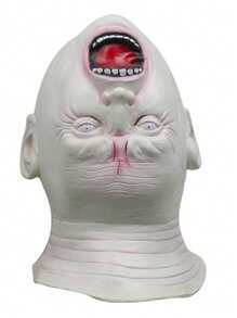 1pc Festival Party Inverted Horror Alien Bloody Half Face Bray Wyatt Mask Horror Prop