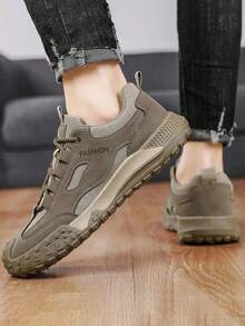 Herren neue Lässig Sportschuhe, klassisches vielseitiges Design, wasserdichter atmungsaktiver Schnürschaft, komfortabler & strapazierfähiger Innenfutter, rutschfeste verschleißfeste Laufsohle, Outdoor-Lässig-Sportschuhe