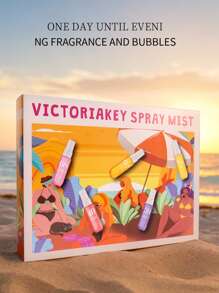 5pcs Rio Summer Fragrance Mist Set - Beach Scented Air Freshener, Removes Odors, Can Be Used As Car/Bedroom Diffuser, Long-Lasting Light Fragrance With Vacation Vibe