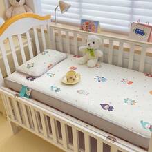 1pc Cartoon Animal Pattern Cooling Beaded Fitted Sheet, 360 Degree Full Coverage Mattress Protector, Suitable For Nursery, Kids Room, Baby Crib, Multiple Sizes And Patterns Available, Suitable For Spring/Summer (No Pillowcase Included) - Multicolor - View 20