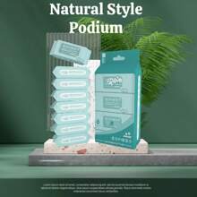 8pcs/Pack Daily Cleansing Wet Wipes, Suitable For Hand & Face Cleaning, Christmas & New Year Gift