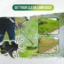Universal Steel Wire Trimmer Head Replacement – Heavy-Duty  Brush Cutter Attachment For Electric & Cordless String Trimmers, Fits 5mm Shaft, Ideal For Grass, Moss & Rust Removal