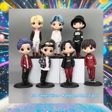 Member Figurines – 1st & 2nd Gen Collectible Set,Random Single Or Full Set Of 7 (RM, Jin, J-Hope, Jimin, V, ) | 2025 Comeback Edition | Gift For & K-Pop Collectors - Các con số - Xem 15
