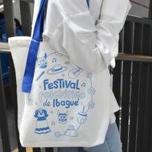 女士时尚背包 - chill chill 黑白;長34 - 查看 3