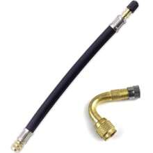 Car/Bicycle Tire Valve Adapter, Air Hose Connector, Valve Adapter, Air Pump Extension Rod Accessories