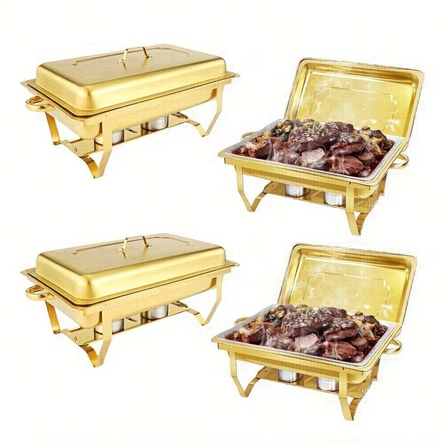 Serving Dishes, Trays & Platters - 金色4件套 - 查看 1