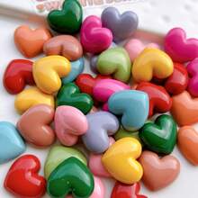 10 Colorful Heart-Shaped Refrigerator Magnets, Heart-Shaped Decorative Stickers, Suitable For Kitchens, Offices, Whiteboards, Cabinets And Dishwashers - Elegant Home Decoration And Ideal Mother's Day Gift, Party Small Gift (Random Colors)