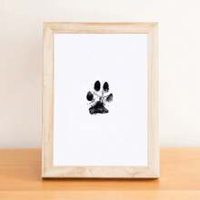 2pcs Pet Paw Print Set 2025 New Non-Contact Ink Pad, Easy Pet Paw Print Pad To Commemorate Pet Growth, Pet Footprint Ink-Free Pad To Preserve Cat/Dog Paw Print Pet Keepsake.Pet Toy Storage Box, Toys And Sundries Storage Basket