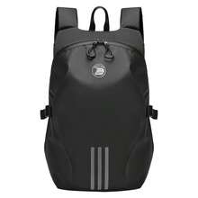 Men's Cycling Backpack, Motorcycle Helmet Bag, Full Helmet Backpack, Women's Knight Bag, Waterproof Travel Bag, Travel Man, Large Capacity Multi Functional For Work Travel Business For Hiking Camping For Women And Men Holiday Shop Men Presents - Black - View 1