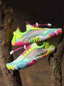 1 Pair Women's Beach/Water/Outdoor/Sports/Fitness/Running Shoes, Quick-Dry - Fluorescent Green - View 6