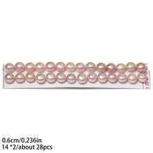 Hạt ngọc trai nước ngọt tự nhiên chất lượng cao 6mm Hạt vỏ sò hình bán nguyệt dùng làm đồ trang sức thủ công DIY Phụ kiện trang trí hoa tai - Hạt - Xem 10