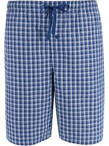 Mens 2 Pack Cotton Sleep Short,5 Inseam, Comfortable And Breathable, Assorted Colors - Galapagos Blue and Navy - View 10