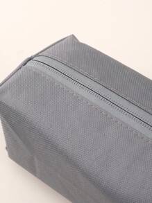 1 pieza, Estuche de lápices de color sólido, Bolsa de lápices de gran capacidad, Alta calidad, Portátil, Adecuado para la escuela y la oficina, Regalo creativo para Acción de Gracias, Navidad, Decoración de cumpleaños de Halloween, Bolsas para bolígrafos, Estuche para lápices, Bolsa escolar, Útiles escolares, Vuelta al cole