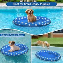 充气狗浮床，小号蓝色狗充气泳池浮床 - 彩色 - 查看 5