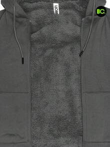 Sudadera De Niño Little Big City con Peluche y Capucha en Colores Varios - Gris Oscuro - Ver 8