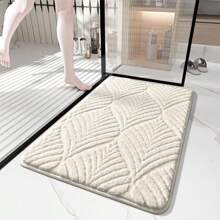 Geometrisches Muster Badezimmermatte Set, weicher rutschfester Duschvorleger aus Mikrofaser mit Toilettendeckelbezug, dick saugfähiger Plüschteppich für Schlafzimmer, Küche, Wohnzimmer Heimdekoration, perfektes Urlaubsgeschenk