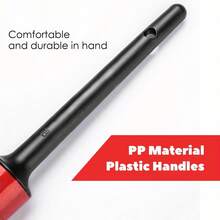 6 فرش متعددة الاستخدام لتنظيف السيارة - عجلات، تابلوه القيادة والفتحات - للسيارة والشاحنة والاستخدام المنزلي