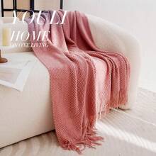 Sofa Blankets, Throw Blankets & Nap Blankets - Caramel - View 5