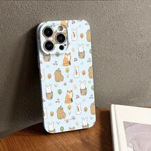 Funda para teléfono (1 unidad) Diseño de dibujos animados con estilo retro, compatible con modelos 16/15/14/13/12/11 Plus/Pro/Pro, X/XS, XS. Estampados realistas. - Colores mixtos 1 - Ver 1