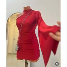 Women's Dress Zero Sleeve Gringa Fashion Paty Show Livestock Party Summer Sao Joao - 鏽棕色 - 查看 8