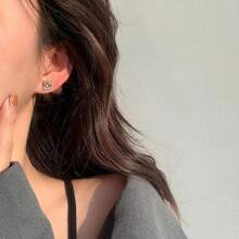6pcs/Set Stainless Steel Magnetic Earrings, 6mm Magnetic Stud Earrings For Men And Women, Magnetic Non-Piercing Clip-On Earrings