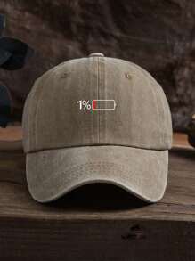 1pc Unisex Retro Distressed Print Baseball Cap, Casual Sun Hat Trucker Hat Dad Hat, Suitable For Outdoor Activities, Hiking, Vacation, Matching Outfits, Fishing