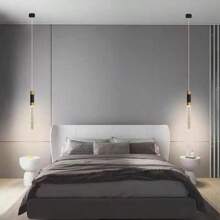Lampada a sospensione LED moderna dimmerabile e regolabile, a 3 colori, con forma di bolla unica, adatta per isola di cucina, camera da letto, sala da pranzo, soggiorno, hotel, caffetteria, bar e decorazione commerciale (controllo con interruttore a parete, cambio colore con singolo tocco)
