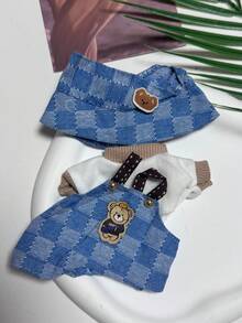 [Clothes And Accessories Only] 17cm LABUBU Hanging Charm Ceramic Labobo Changeable Outfit Accessory Set For Labubu Toys - Multicolor - View 5