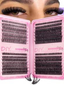 560 件睫毛簇 30D/40D/60D/80D DIY 睫毛延长仿貂睫毛 - 优质 D 卷曲自然卷曲单根睫毛簇，用于 DIY 睫毛延长 - 可重复使用、轻巧且易于粘贴睫毛簇、睫毛簇、单根睫毛、睫毛、假睫毛 - D - 查看 10