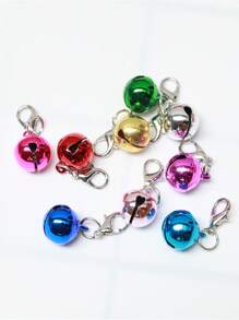 3/5 piezas Campanas de collar de mascota de hierro, broche, accesorio multifuncional, adecuado para gatos y perros, collares de cachorro, accesorios para mascotas | Collares decorativos para mascotas | Collares para mascotas, campanas de collar para mascotas