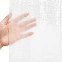 Frosted Snap-In Shower Curtain Liner Replacement, Waterproof Premium PEVA Lightweight, 70x54 - 銅色 - 查看 7