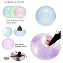 1 pièce Ballon d'eau gonflable géant rond, soulagement du stress, interactif, jouet de piscine, disponible en plusieurs tailles - Multicolore - Voir 4