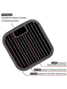 1 件多功能厨房刀架 - 銀色 - 查看 6