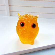 1pc Crystal Drops Make Owl Products, Crystal Upholstery, Crystal Owl Indoor Ornament Gift, Crystal Owl Statue Crafts