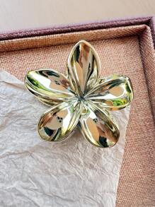 2 Pcs Acrylic Flower Large Hair Claws, 6cm/2.36 Inch, Elegant Vintage Style Sophisticated Hair Accessories, Versatile For Everyday Wear, Suitable For School, School Stuff, College Fall Winter Hair Clip Claw Clip For Vacation Outfits Woman