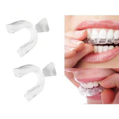 Tandstödsfästen för tandvård, tandblekningsskenor, nattliga tandkuddar, tandställning