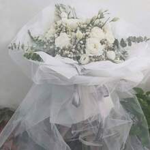 1 Peça Rolo de Tule para Casamento, Tecido de Organza para Decoração de Bottom de Festa de Aniversário e Casamento, Faixa para Cadeira de Organza DIY de Casamento, Dia das Mães, Formatura