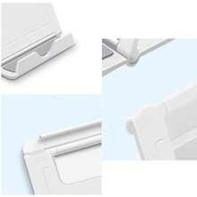 1 Plastic Desktop Phone Holder, Foldable Portable Phone Holder