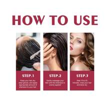 100ml Mild & Moisturizing Shampoo Series For Hair Color, Gentle & Non-Irritating, Nourishing Scalp, Easy Hair Coloring