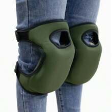 1 par de rodilleras para jardinería con alta elasticidad y resistencia a la presión, rodilleras antideslizantes y resistentes al desgaste para exteriores, equipo de protección laboral con acolchado grueso, rodilleras de rebote lento de alta densidad, para sitios de siembra hortícola, limpieza de construcción, rodilleras anti colisión y de reducción de estrés, rodilleras universales para todas las estaciones