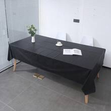 5/8pcs- Plastic Tablecloths For Rectangle Tables, Light Green Disposable Tablecloth, Waterproof Sage Green Table Cover For Birthday Bridal Wedding Baby Shower Party Decorations