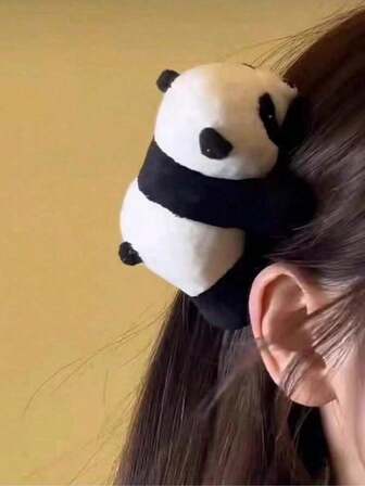 1個 パンダ ぬいぐるみヘアクリップ、かわいいカートゥーン動物ヘアピンアクセサリー、ストッキングスタッファー、ストッキングフィラー、女性用ストッキングスタッファー、女性用ストッキングフィラー、クリスマスギフト、ギフト、クリスマスストッキングフィラー、女性へのギフト、ギフト、クリスマスギフト、大人用ストッキングスタッファー、大人用ストッキングフィラー、ヘアアクセサリー、女性用アクセサリー、ストッキングスタッファー、成人式ヘアアクセサリー、クリスマスヘアアクセサリー、女性へのギフトアイデア、美容ストッキングフィラー、女性へのクリスマスギフト