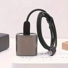 Funda protectora de unicolor simple compatible con iPhone 11/12/13/14/15, protector de cargador 18/20W, regalos para novios/novias, protector de cable, accesorios de cargador, accesorios de teléfono - Multicolor - Ver 8