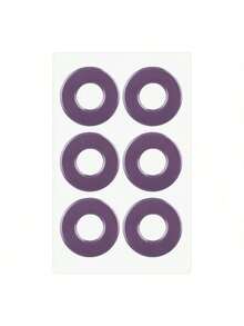 1pc Gel Round Foot Pads, Soft Shock-Absorbing Sole Stickers Suitable For High Heels, Shoes, Boots, Sandals - Multicolor - View 7
