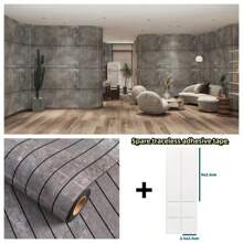 1 Roll 3D Foam Wallpaper - Self-Adhesive, Thickened Sxp Stripe Pattern For Ceilings, Partitions & Curved Indoor Spaces